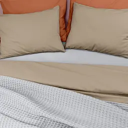 Плед-покривало Cosas Greek Waffle Snow вафельне 75х95 см (Blanket_01Snow_GreekWaffle_75x95) - мініатюра 3