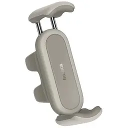 Автотримач Baseus Steel Cannon 2 Air Outlet Car Mount (SUGP000002) кремовий - мініатюра 3