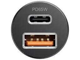 Автомобільний зарядний пристрій Proove Tiny Power Pro 65 W (USB+Type-C) Black (ACTP65110001) - мініатюра 4