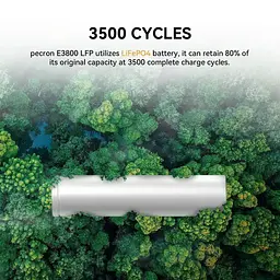 Портативна зарядна станція Pecron E3800LFP LiFePO4, 3840 Вт/ч 4200 Вт (E3800LFP) - мініатюра 12