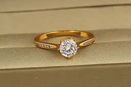 Кільце Xuping Jewelry Стежка до серця р 19 золотисте