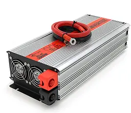 Інвертор напруги 12/220 V RITAR RSX3000 3000 Вт з апроксимованою синусоїдою - мініатюра 1