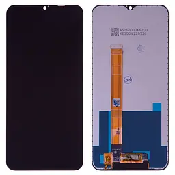 Дисплей для Realme C21Y, C25Y, чорний, без рамки, High, (LM5C3653F0-A1/SKI651-C99 V0.1)
