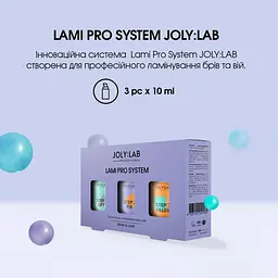 Система для ламінування брів та вій Lami Pro System Joly:Lab 3 шт. х 10 мл - мініатюра 5