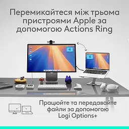 Миша Logitech MX Master 4 for Mac Performance Wireless Space Black (910-007577) - мініатюра 6