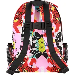 Рюкзак Bagland Stylish S 8 л сублімація 1344 червоно-рожевий (00554694) - мініатюра 2