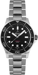 Годинник Atlantic Mariner Quartz Wave Black 81376.41.69