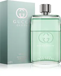 Оригінал Gucci Guilty Cologne Pour Homme 90 мл Туалетна вода - мініатюра 2