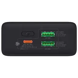 Портативна батарея Baseus Adaman 2 Digital Display 20000 mAh 30W VOOC Overseas Edition PPAD050101 Black - мініатюра 3