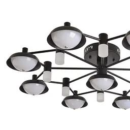 Люстра Brille павук LED 120W NW BK (BL-892S/9) - мініатюра 5