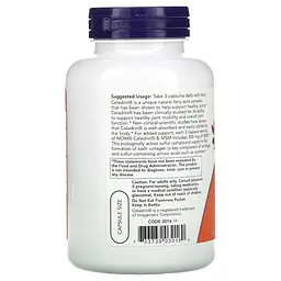 Препарат для суглобів і зв'язок NOW Celadrin & MSM 500 mg, 120 капсул - мініатюра 2