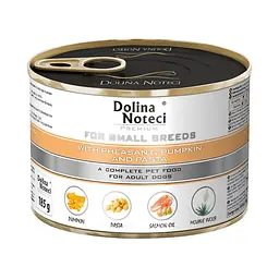 Консерви для собак дрібних порід Dolina Noteci Premium 185 г (фазан, гарбуз і локшина)