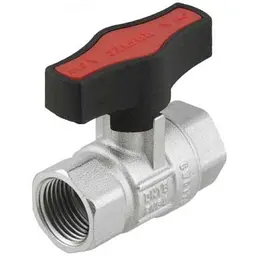 Кран кульовий RAFTEC 1/2" ВВ, DN15, PN64, GRDV011, CW617N, метелик, GOLD