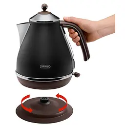 Електрочайник DeLonghi KBOV 2001.BK - мініатюра 3