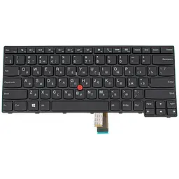 Клавіатура для ноутбука LENOVO (ThinkPad: E450 E450c E455 series) rus чорний
