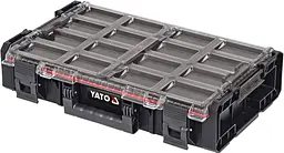 Системний органайзер із 8 комірками Yato до модуля S12, 452х358х110 мм
