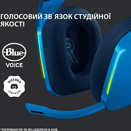 Навушники Logitech G733 Lightspeed Wireless RGB Blue (981-000942/43) - мініатюра 9