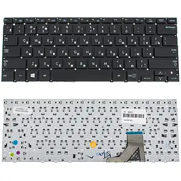 Клавіатура для ноутбука SAMSUNG (NP530V3, NP535V3, NP530U3, NP535U3) rus, black, без фрейма - мініатюра 2