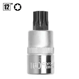 Головка 1/2" 55 мм з насадкою TORX T27 760451T27