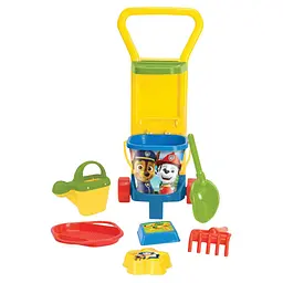 Візок з набором для піску Wader Paw Patrol Щенячий патруль жовтий (81170)