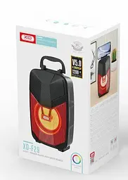 Колонка XO F29 Bluetooth з FM радіо акустика червона - мініатюра 8