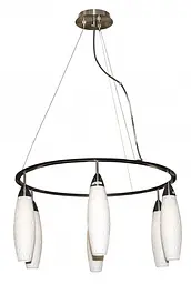 Люстра підвісна Brille техно E14 60W CH (BR-455S/6)