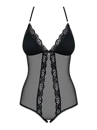 Боді Obsessive 841-TED-1 L/XL чорний - мініатюра 5