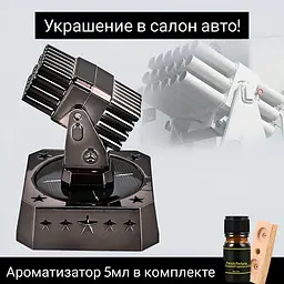 Ароматизатор автомобільний ППО S-651 на сонячній батареї (Океан) - мініатюра 3