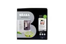 Пароварка-блендер Beaba Babycook Neo Night, білий з сірим (912773) - мініатюра 15