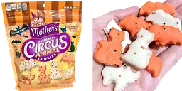 Печиво у формі тварин Mother's Halloween Circus Animal Cookies 255 г - мініатюра 4