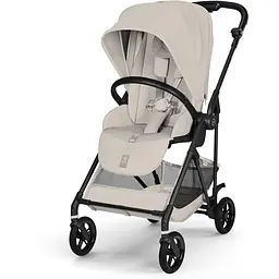 Коляска Melio Carbon Dune Grey (з бампером)