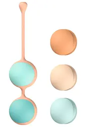 Вагінальні кульки Liebe Pleasure Toys Kewos, 14 см, м'ятний - мініатюра 3