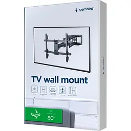 Кріплення для телевізора Gembird WM-80ST-02 [133652] - мініатюра 17