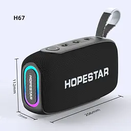 Портативна акустика Hopestar H67 Black [157610] - мініатюра 4