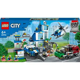 Конструктор LEGO City Поліцейська дільниця 668 деталей (60316)