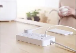 Фільтр мережевий Xiaomi Power Strip Quick Charger 2.0 (6 + 3 USB-port) (Р29350, BHR6863CN) китайська вилка - мініатюра 2