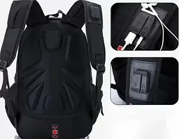Швейцарський міський рюкзак swissgear 8810 з aux. - мініатюра 3