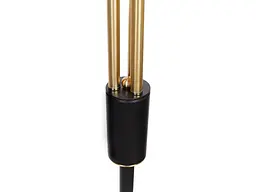 Торшер декоративний FLT-72F/3 G9 BK+GAB - мініатюра 4