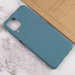 Силіконовий чохол Candy Samsung Galaxy M53 5G Синій / Powder Blue - мініатюра 4