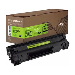 Картридж Patron HP LJ CB436A/CANON 713 GREEN Label (PN-36A/713GL)
