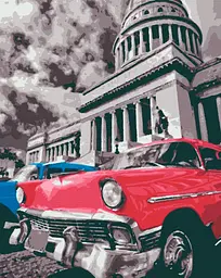 Комплект картин за номерами Riviera Blanca Retro Weve (ITR-005) 3 шт в наборі
