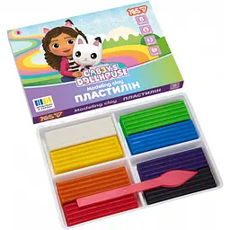 Пластилін Yes Gabby Dollhouse 8 кольорів 160 г (540727) - мініатюра 2
