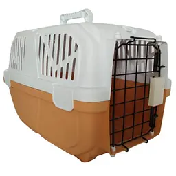 Переноска AnimAll для котів та собак помаранчева 52×35×33 см
