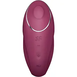 Вібратор Satisfyer Tap & Climax 1 Red - мініатюра 3