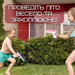 Водний пістолет електричний глок дитячий акумуляторний + дві обойми glock 18 синій BB Orbeeball det0018995 - мініатюра 8