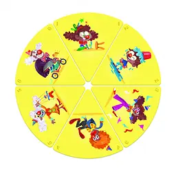 Настільна гра Janod Happy Families Цирк (J02755) - мініатюра 4