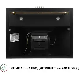 Витяжка купольна Perfelli K 62320 BL 700 LED Retro - мініатюра 5