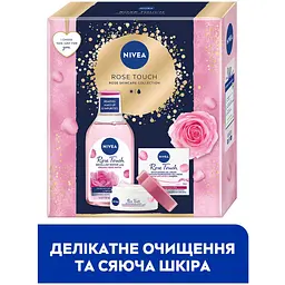 Набір жіночий Nivea Rose Touch 2024: Зволожувальний гель-крем 50 мл + Міцелярна вода 400 мл - мініатюра 2