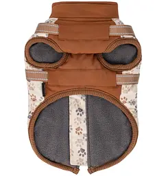 Зимова куртка для собак V.PET.B.R. Luxury Dog Jacket C519 Brown Paw - мініатюра 3