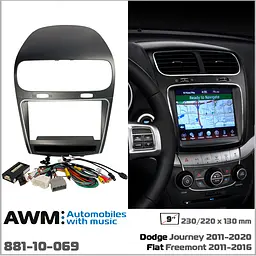 Перехідна рамка Dodge Journey, Fiat Freemont AWM 881-10-069 - мініатюра 9